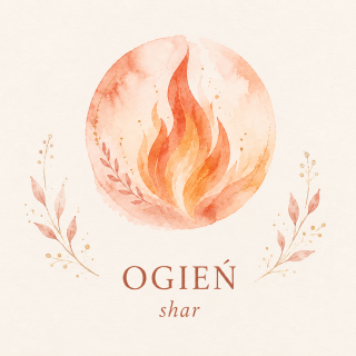 Symbol energii Ogień — shar