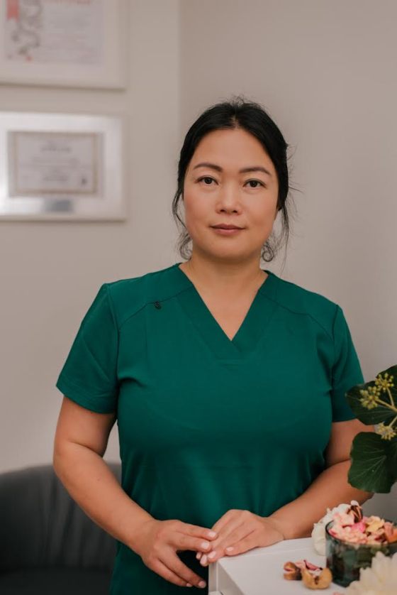 Erka — acupuncturist and bodywork therapist